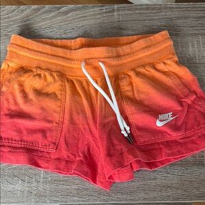 Nike Women's Orange Shorts